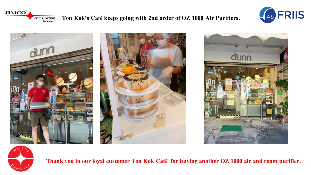 OZ 1000 delivery to Ton Koks Cafe