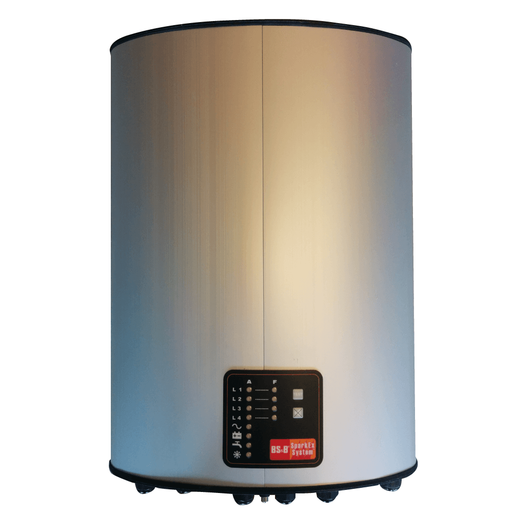 SparkEx Spark detector central DC1 for SparkEx spark protection and extinguishing system in tobacco industry